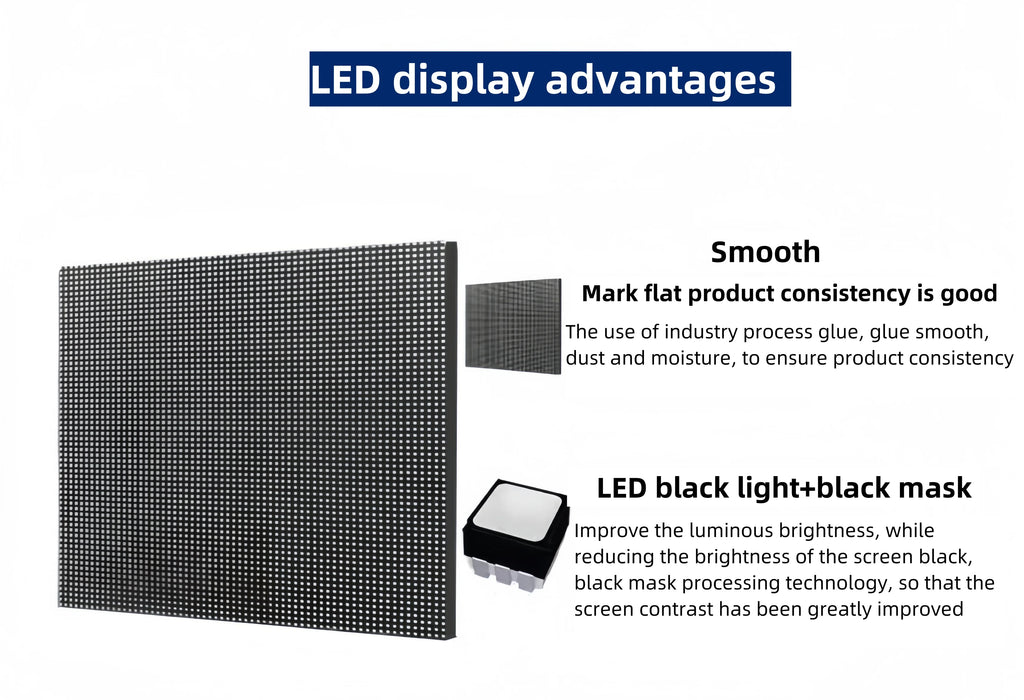 Hot-selling custom-made indoor P2.976 LED screen/LED video wall from Chinese factory
