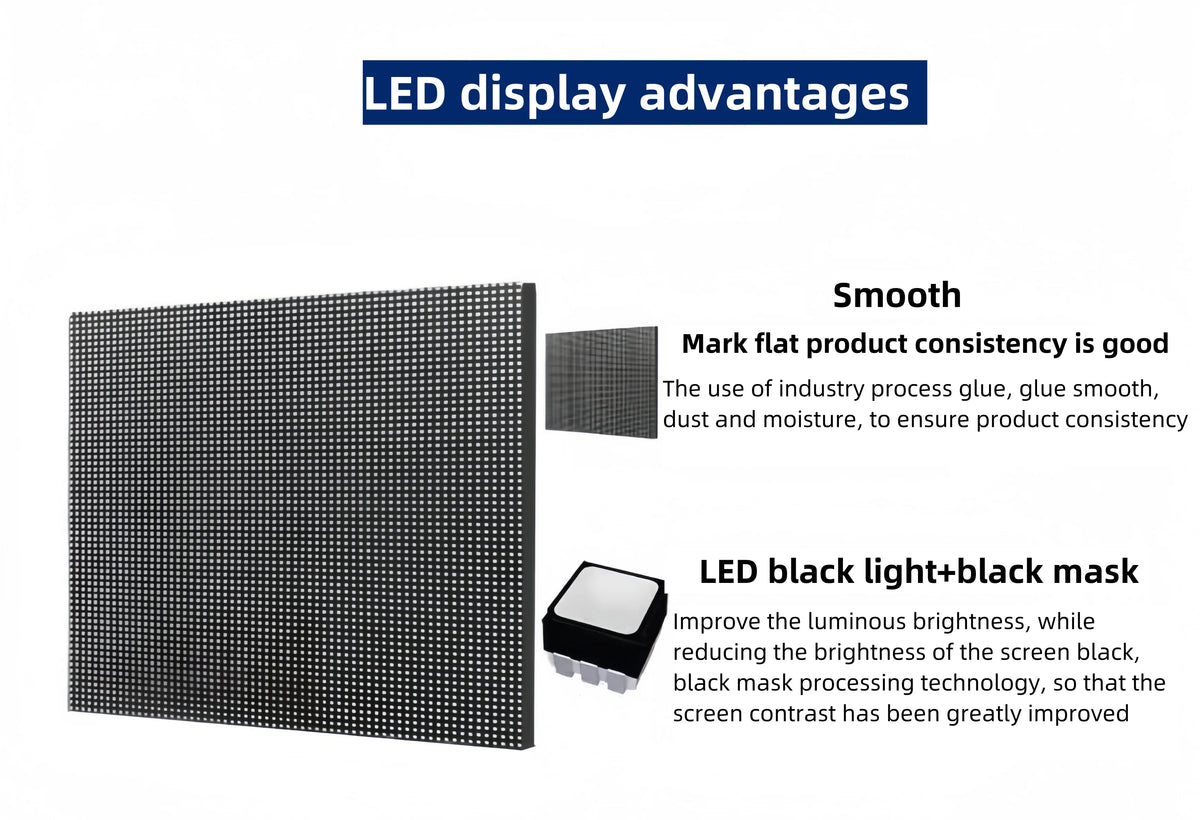 Hot-selling custom-made indoor P2.976 LED screen/LED video wall from Chinese factory