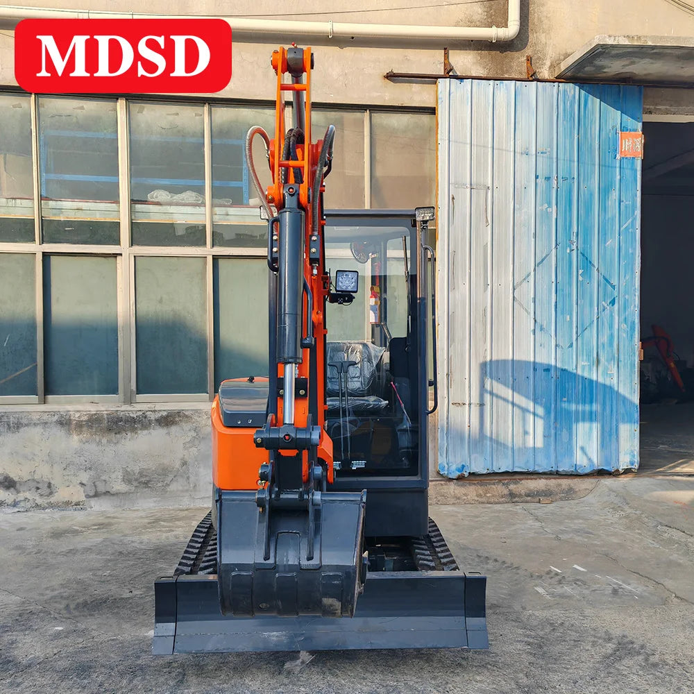 Weatherproof Mini Excavator 3 T Track Micro Digger Small Excavator Heavy Duty for Residential Garden Use Hydraulic Micro Digger