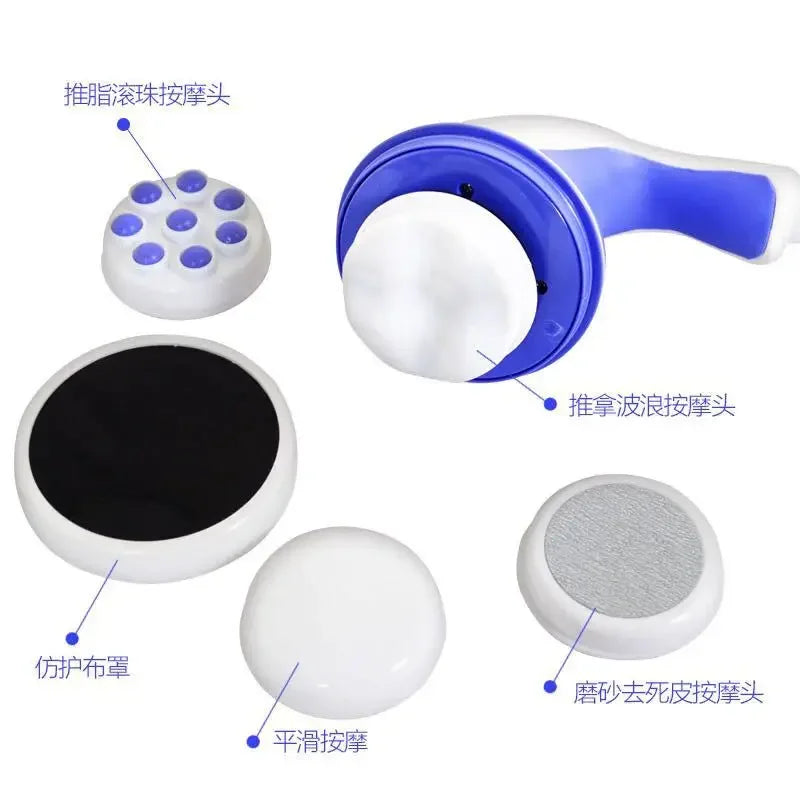 Handheld Massager Fat Remove Massager Professiona Full Body Massage Slim Machine 25W Power Variable Attachments 110/220V US/EU