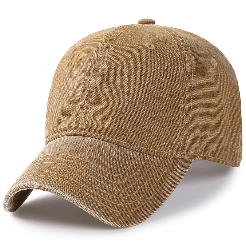 URBANCREW Washed Cotton Baseball Cap – Adjustable Streetwear Hat