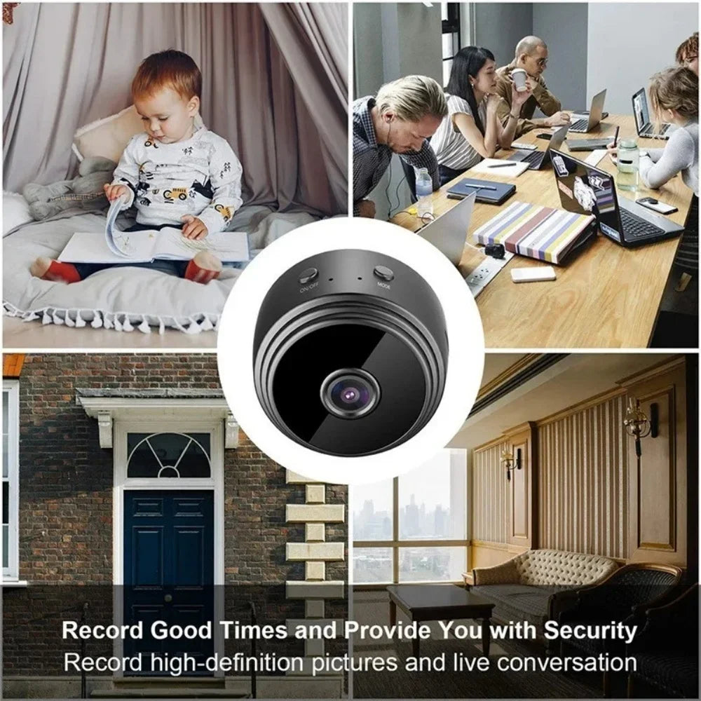 A9 WiFi Security Camera Wireless Surveillance Camcorder Infrared Night Vision Motion Detection Remote Video Monitor Smart Home