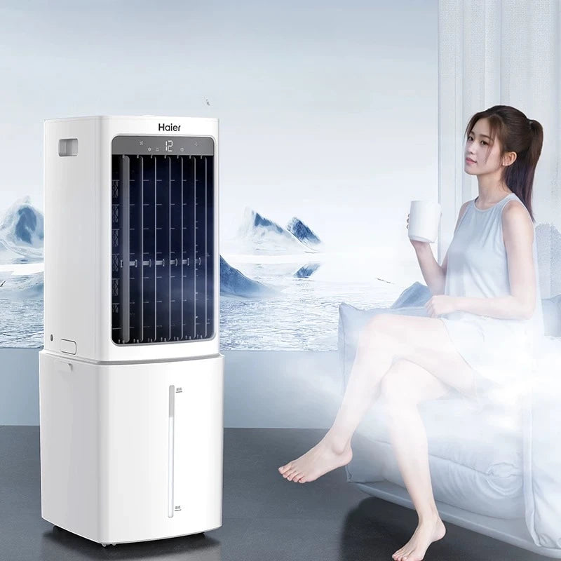 Portable Air Conditioner Fans Air Cooler 9L/12L Water Tank Remote Control 3-in-1 Cooling Fan Humidifier for Home Office Room