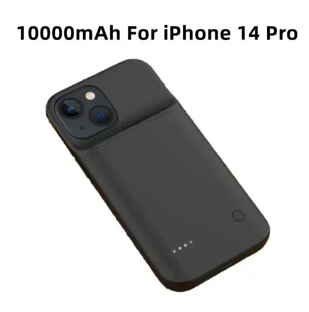 10000Mah  Battery Charger Case For iphone 14 Plus 15 Pro 12 Pro Max 11 Pro X XS XR XS Max 6 6S 7 8 Plus Battery Case Pow