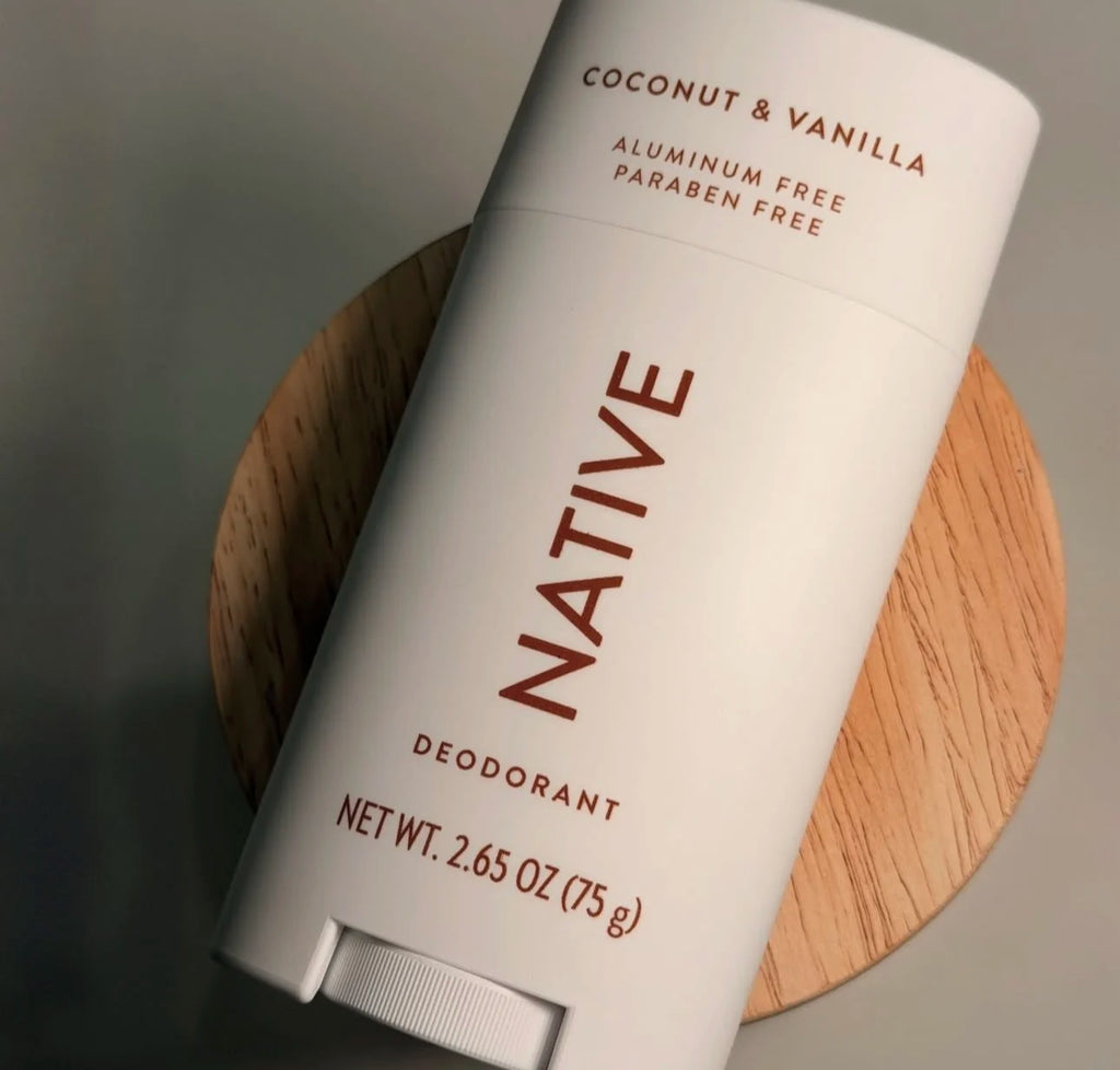 75g NATIVE Original Coconut Vanilla Deodorant Eucalyptus Mint Lavender Rose Sensitive Healthy Body Antiperspirant Cream Stick