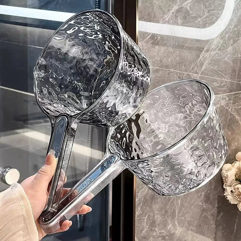 Stainless Steel Water Ladle Pan Pot Thickening Non-stick Suop Pan With Handle Or Plastic Ladle Household Kitchen Gadgets〔CC11〕