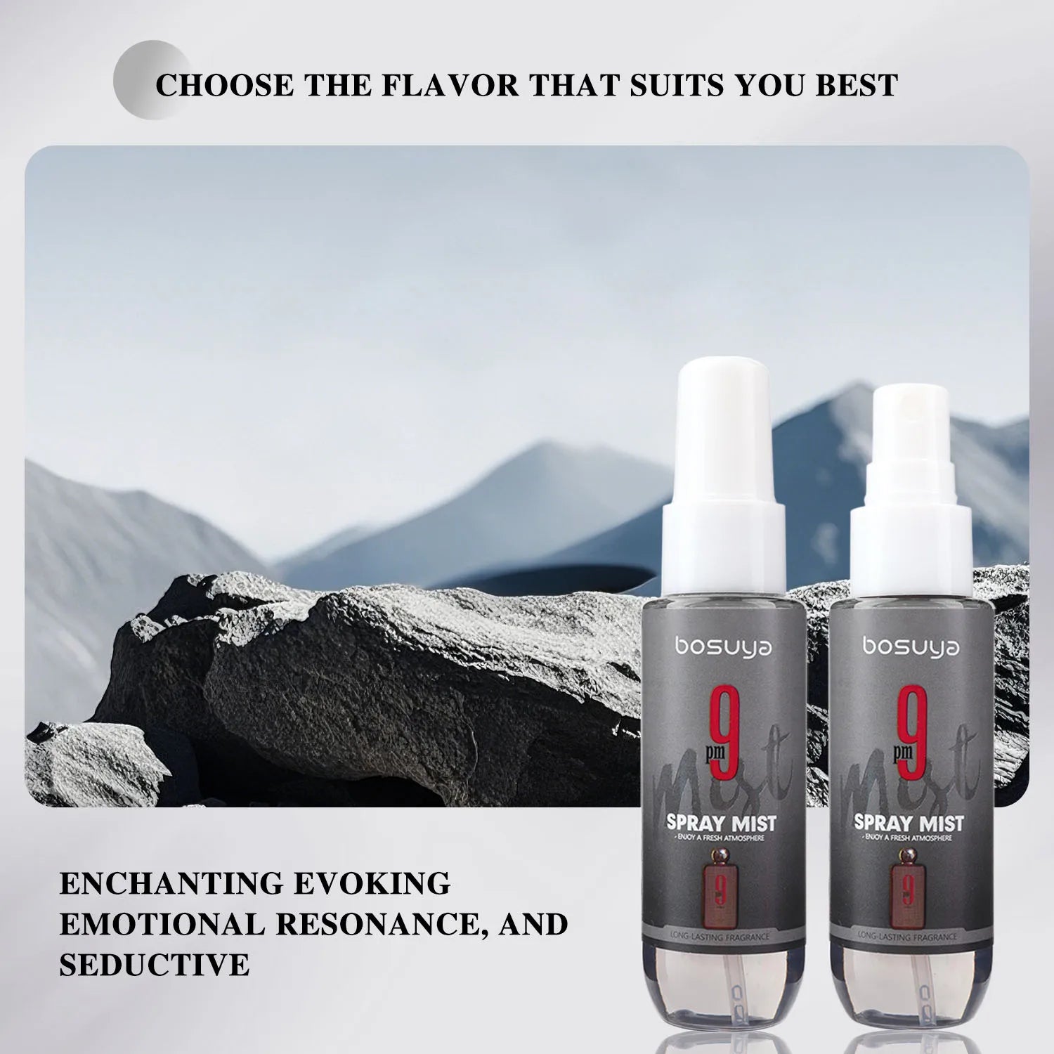 4PCS fresh fragrance spray set, lasting fragrance, mild and non irritating, suitable for daily use and before dating