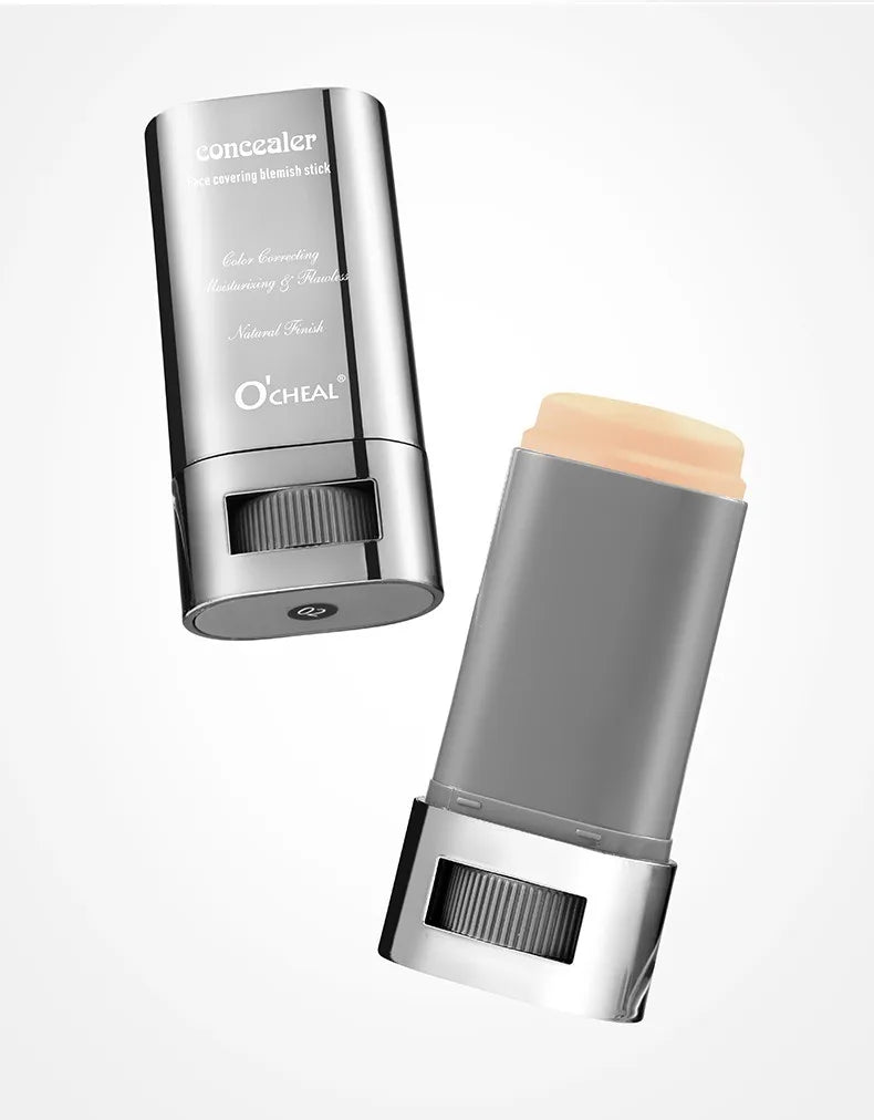 Matte Foundation Cream Stick Boosted Skin Tint Silky Texture Moisturizing Lasting Coverage Concealer Base Even Skin Tone Makeup