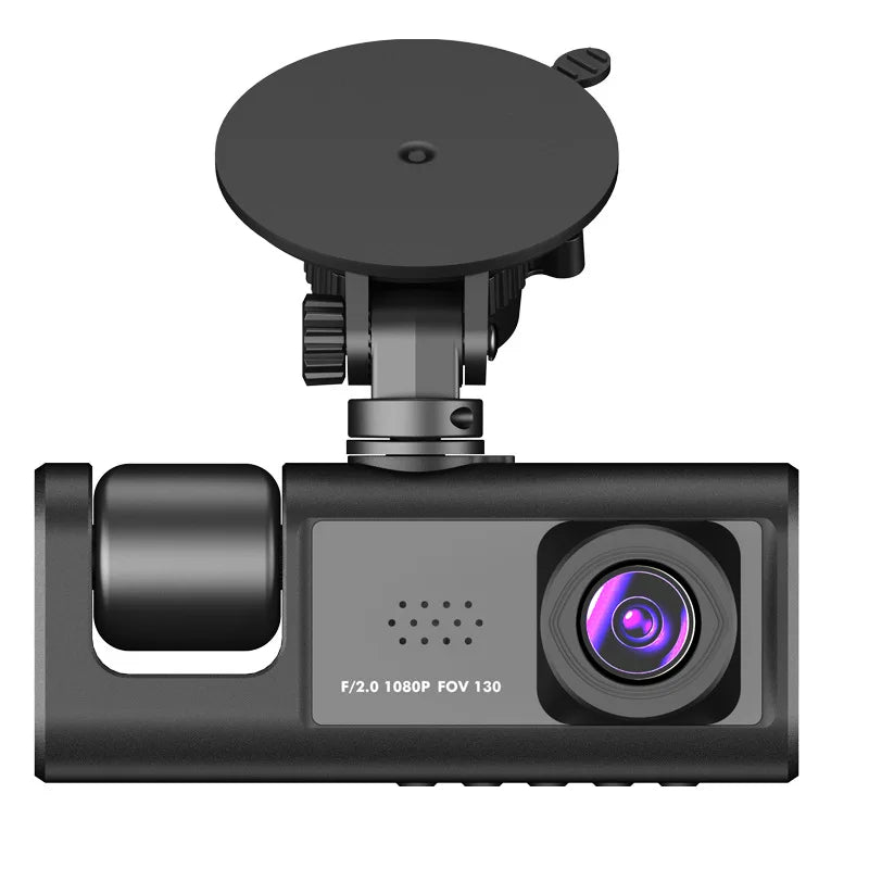 Hd 1080p 3-lens Video Dashcam High-definition Night Vision Of The Vehicle Recorder Car Dvr Registrator Dashcam Camcorder