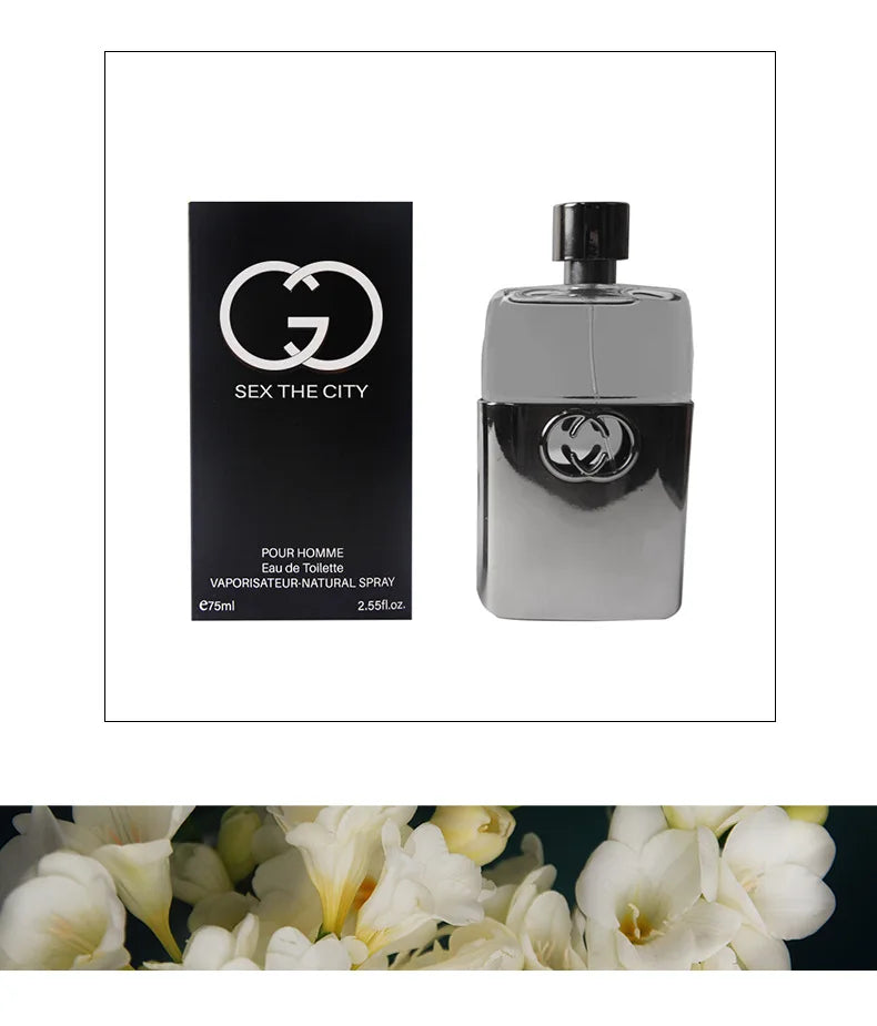 Guilty Black Men's Cologne Fresh Woody Sandalwood Fragrance Light Elegant Long Lasting Original Perfume Hombre For Men Daily Use