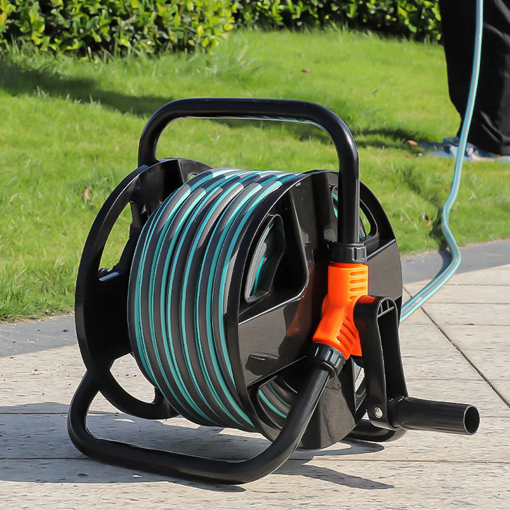 Water Pipe Storage Rack Multi-Purpose Portable Hose Storage Reel Wear Resist Watering Hose Winding Reel Garden Supplies