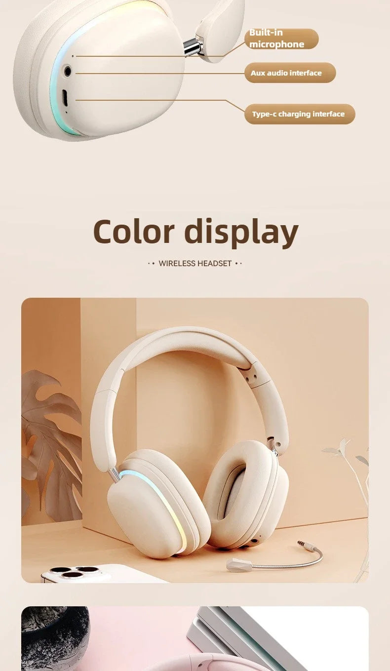 Original Bluetooth Headphone Headset SY-T3 High Quality Noise Reduction Wireless Microphone Wired Earphone Gamers Headphones