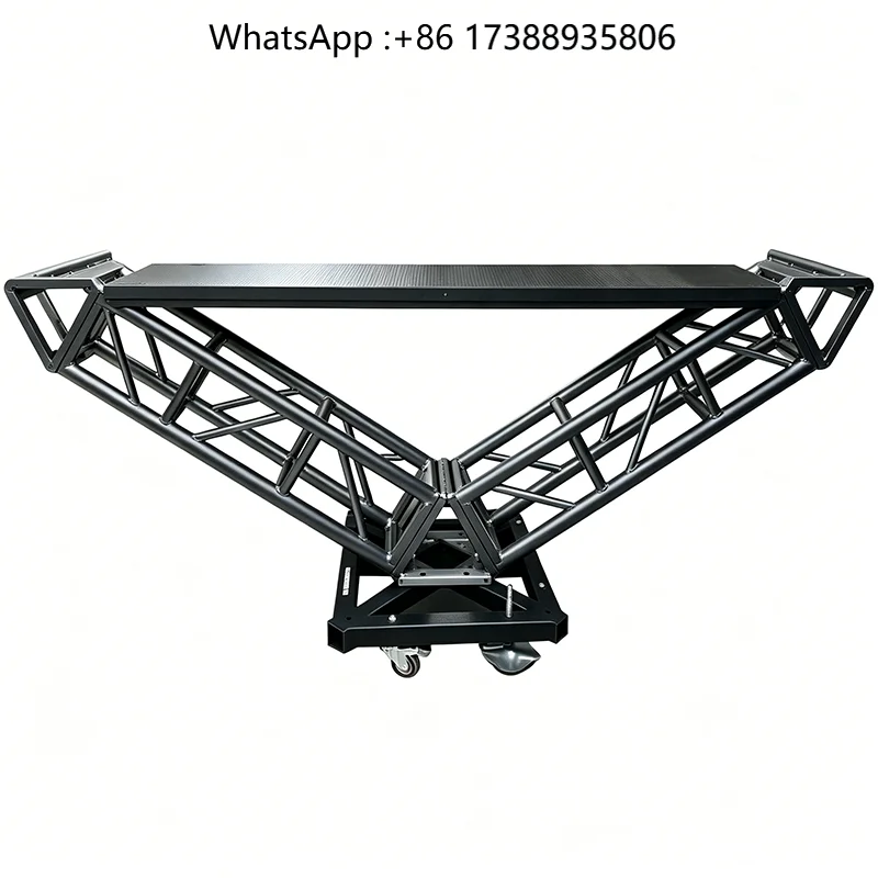 Custom DJ Truss Table Aluminum Alloy Truss DJ Table Square DJ Booth Truss for Outdoor Events and Performances