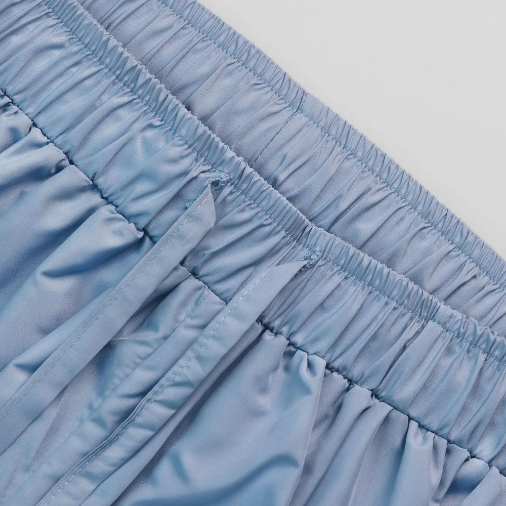 Tuularose Loose Solid Leg-Length Pants For Women Pleated High Waist 2025 Summer Female Fashion Office Lady Casual Bloomer Pants