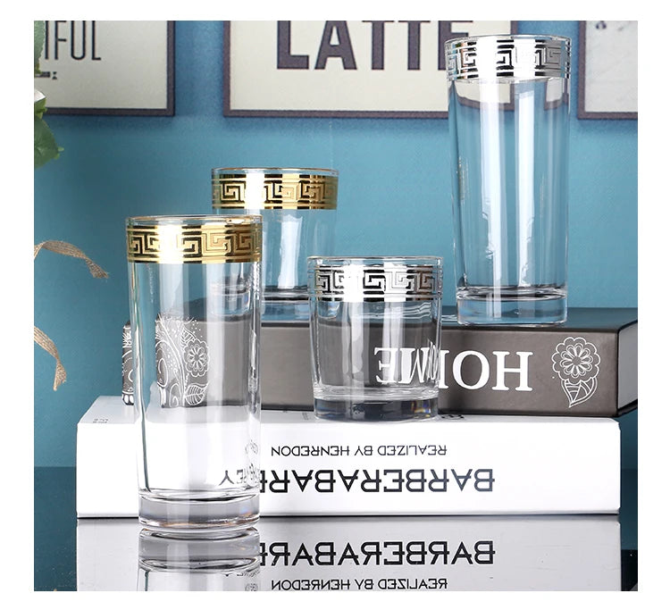 Phnom Penh European Glass Brandy Champagne Glasses Tall Wine Glasses Crystal Wine Glasses Table Household Glasses