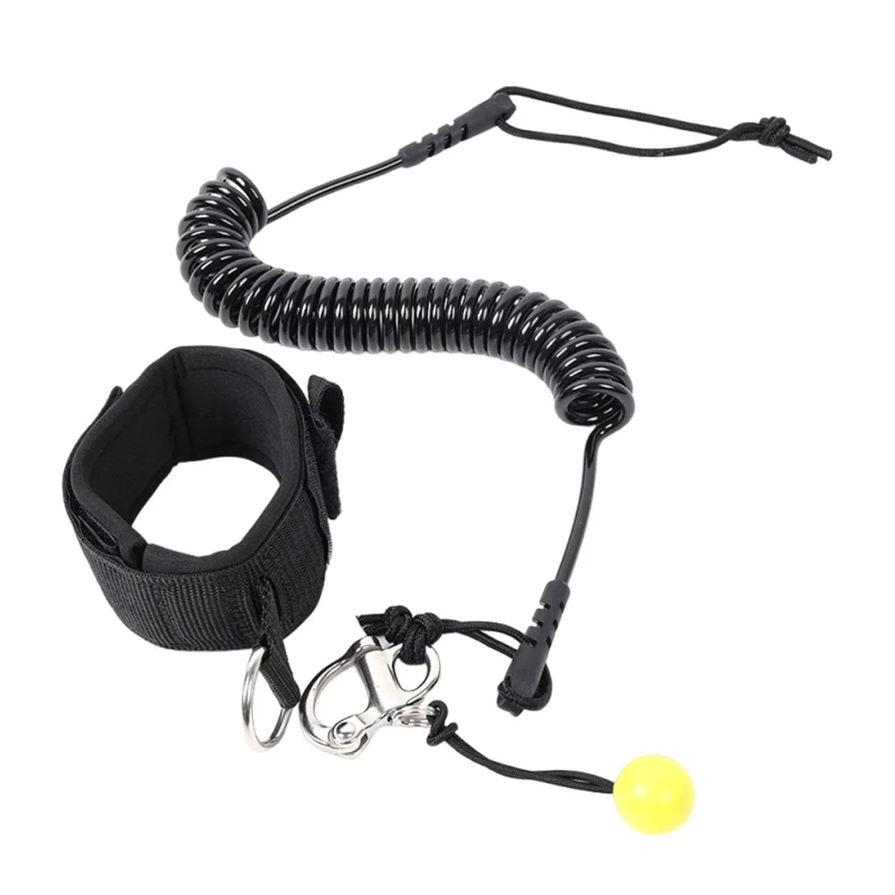 Surfboard Foot Rope Quick Release Surf Board Coiled Leash Adjustable Stand Up Paddle Board Leash Surfboard Accessories
