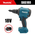 Makita DAS180 18V Cordless Air Blower Multifunction Dusting Machine with Nozzle Air Dust Removal Gun And Inflator Tool