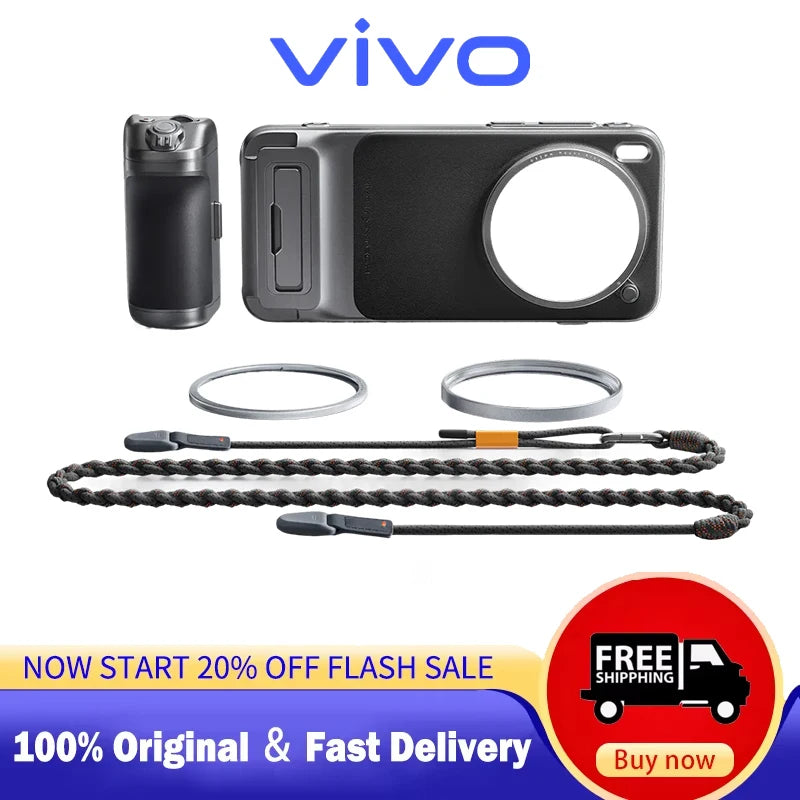 Brand New PGYTECH for Vivo X200 Pro / Vivo X200 Ultra / Vivo X300 Pro Professional Photography Kit Imaging Grip & Phone Case In