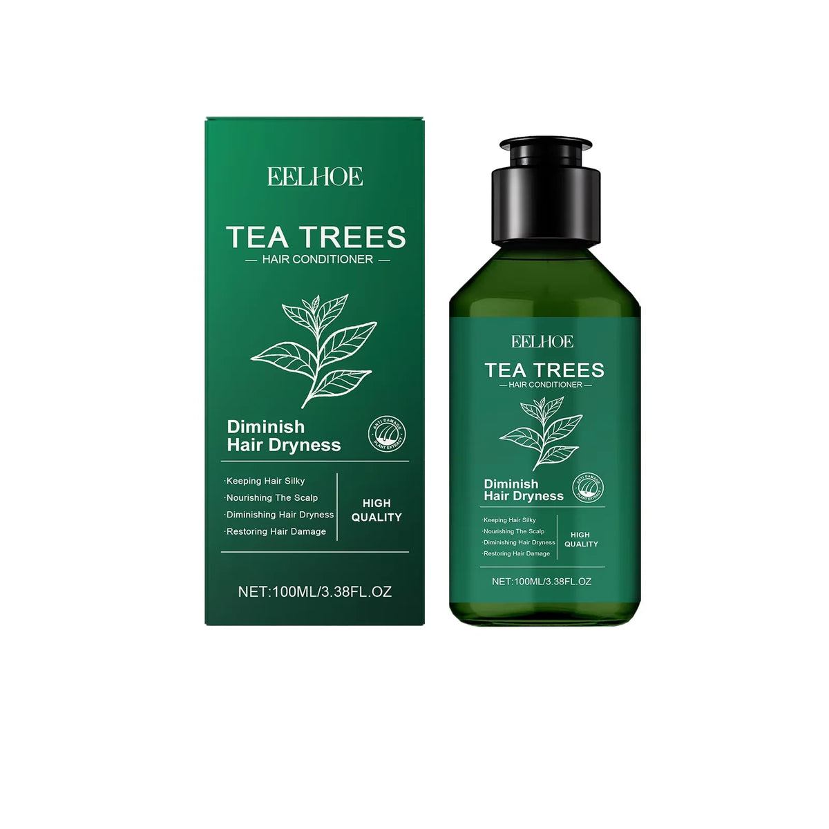 Shampoo Hair Conditioner Set Deep Cleaning Moisturizing Nourishing Repair Damaged Dry Oil Control Shampoos Tea Tree Hair Care