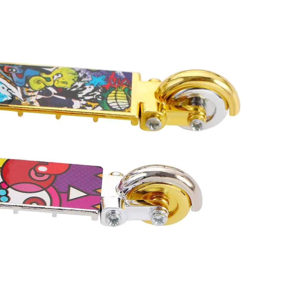 Mini Scooter Two Wheel Scooter Children's Educational Toys Finger Scooter Bike Fingerboard Skateboard