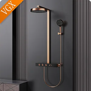 VGX Luxury Gold Bathroom Faucets High Basin Mixer Tall Sink Faucet Gourmet Washbasin Tapware Hot Cold Water Tap Brass Chrome