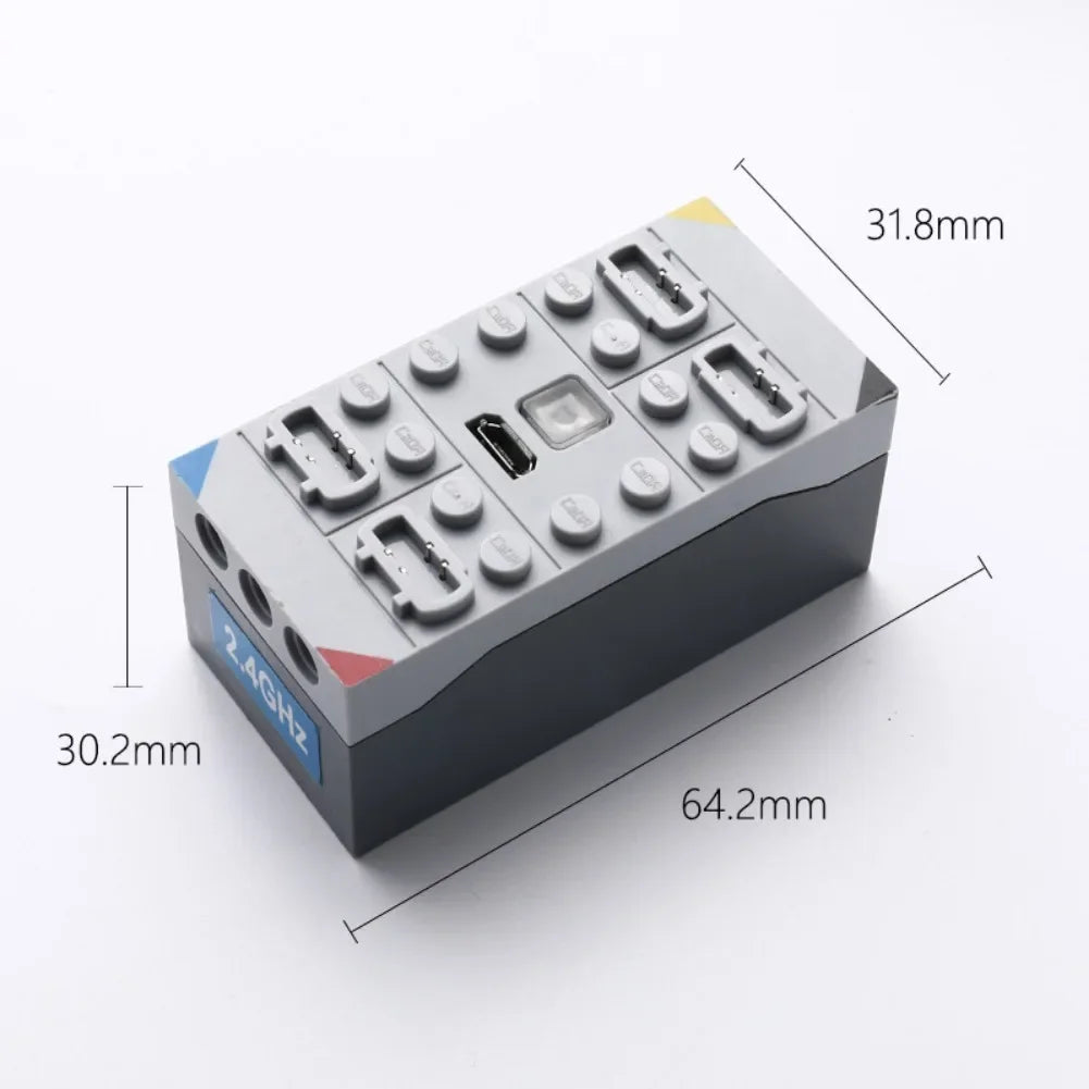 CaDA MOC Power Servo Motors Pro Compatible with  Building Blocks Power Functions Car Truck Model Upgrate Technical Parts