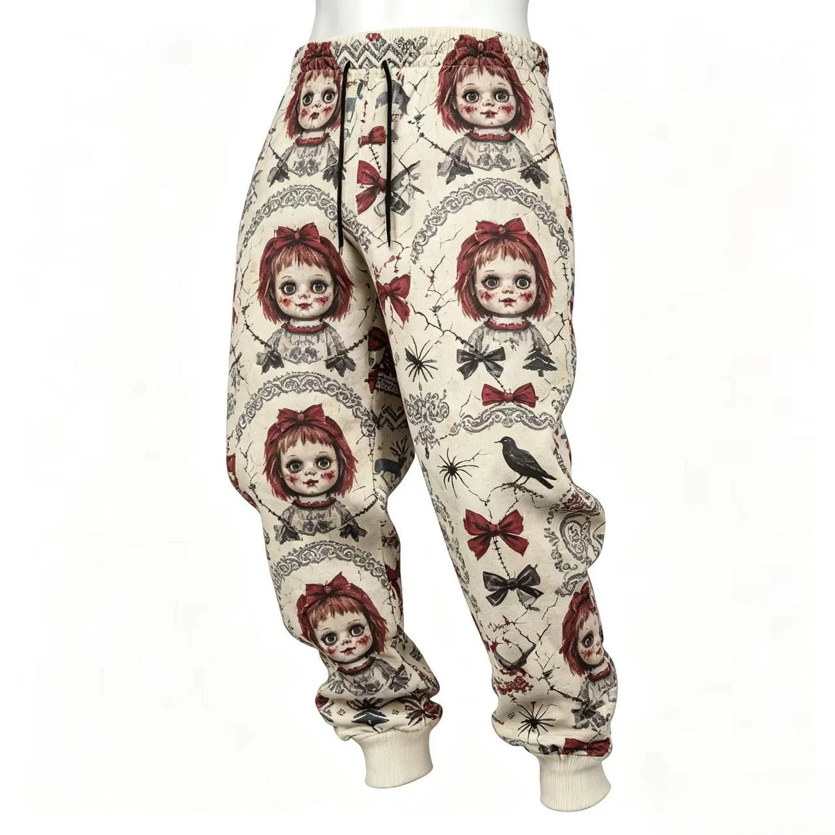 Halloween  new men's printed sweatpants, teens joggers, comfortable loose fit drawstring pants, unisex fashionable casual pants