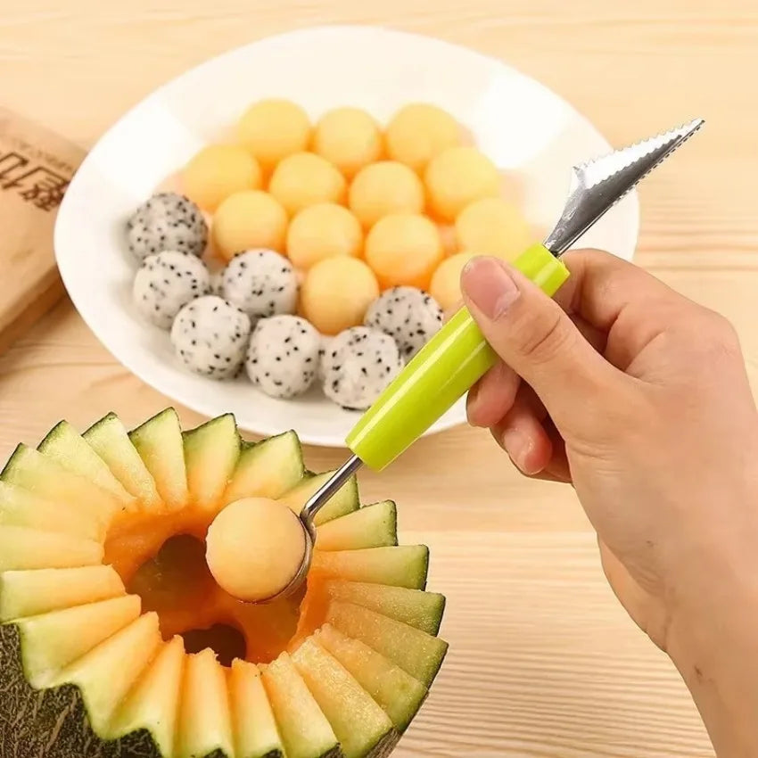Kitchen Vegetable Carve Fruit Slicer Device Scoop Ballers Cutter Chop Gadgets Kitchen Gadgets Home Gadgets