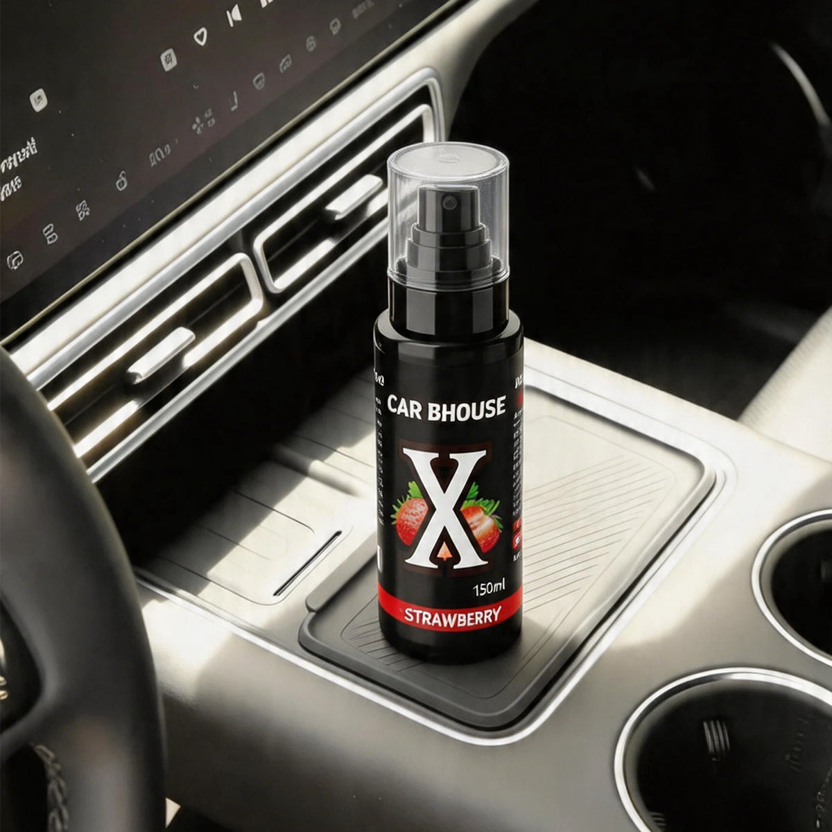 Flower Fruit Scent Car Fragrance Spray, 5.07oz/150ml Large Capacity, Long Lasting Fragrance, Suitable for Car, Home, Hotel, Gift