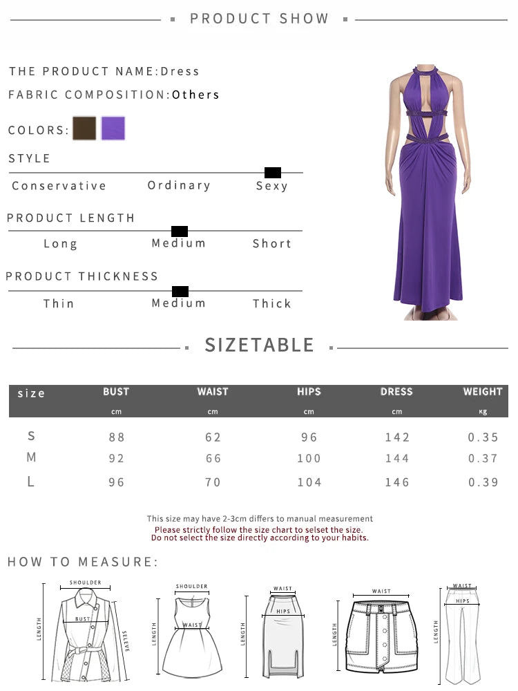 Nibber Deep V-Neck Long Dress Woman Sexy Hollow Design Halter Sleeveless Skinny High Waist Midnight Prom Party Elegant Vestidos