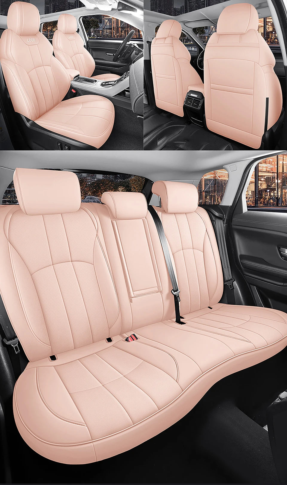 Custom Fit Car Seat Covers For Nissan Tiida March Leaf Kicks Rouge Versa Qashqai J11 Juke X Trail T32 Teana J32 Auto Accessories