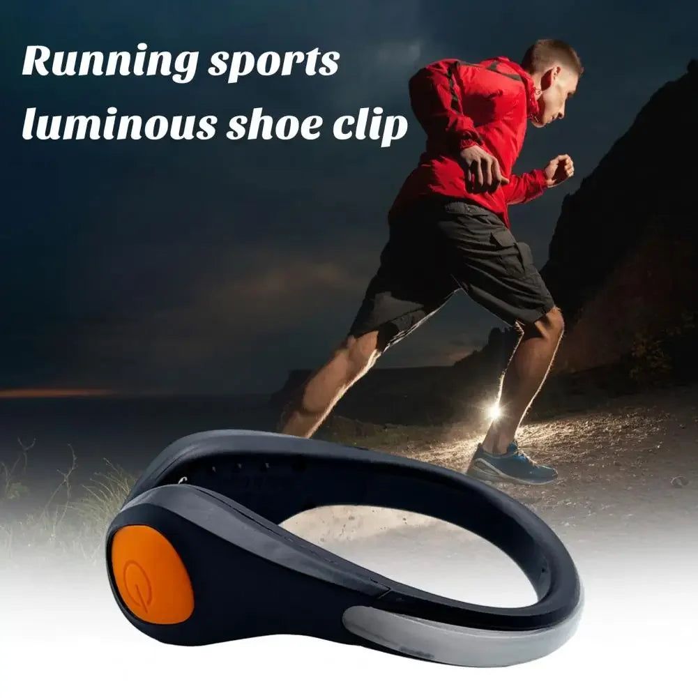 Shoe Clip Lamp Multiple Lighting Modes LED Shoes Light Simple Installation Sports Shoe Light  Night Running Shoe Safety Light