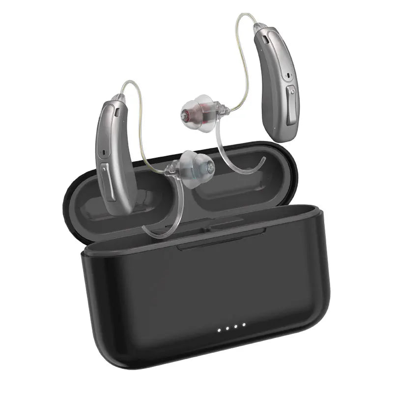 Hearing Aid with Bluetooth 16 CHANNEL Hearing Aids Rechargeable for Deafness High Quality with Noise Cancelling Audifonos