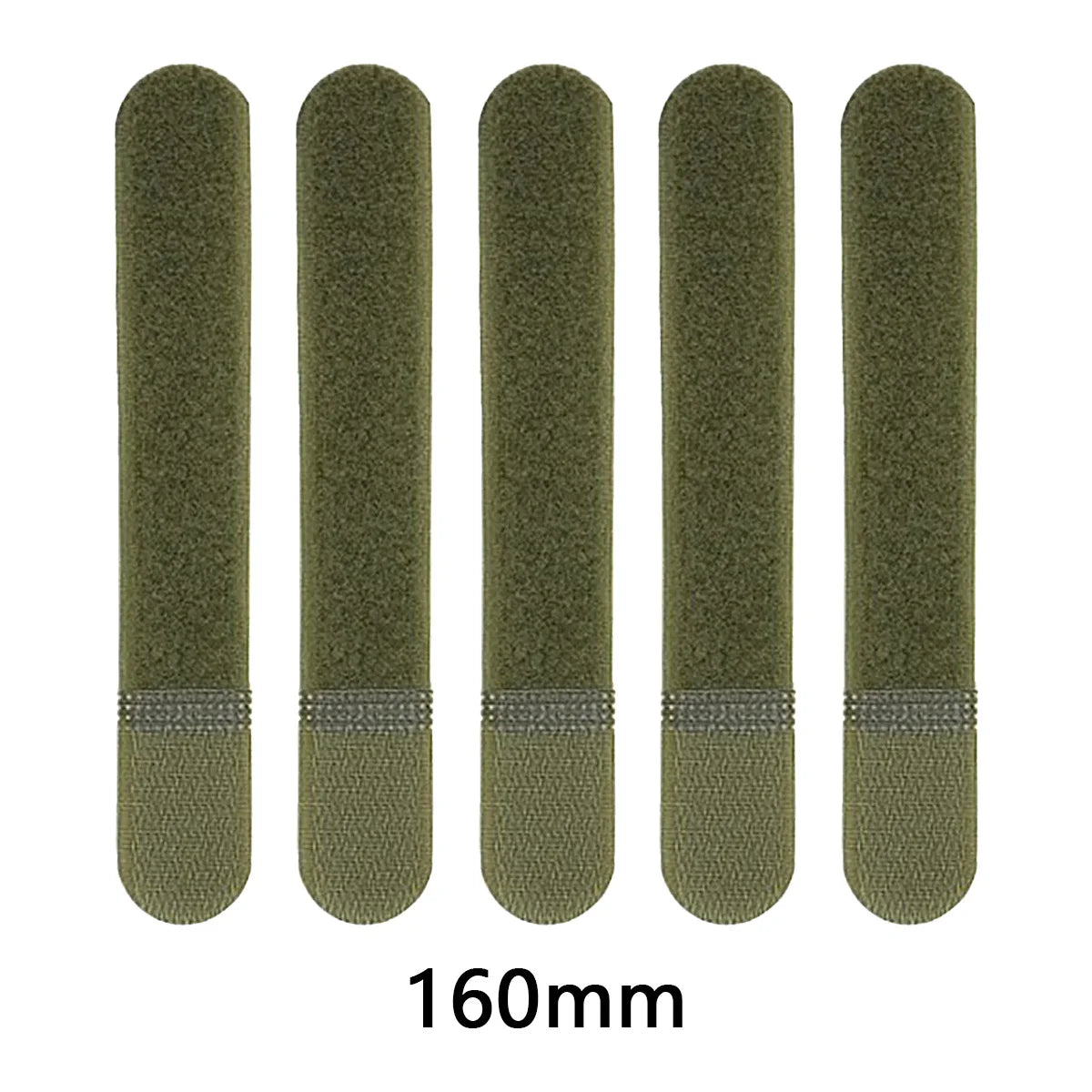 Reusable Nylon Cable Ties Straps With Hook Loop Fastener For Backpack Organizer Cord Grip Wrapping Buckle Webbing Fix