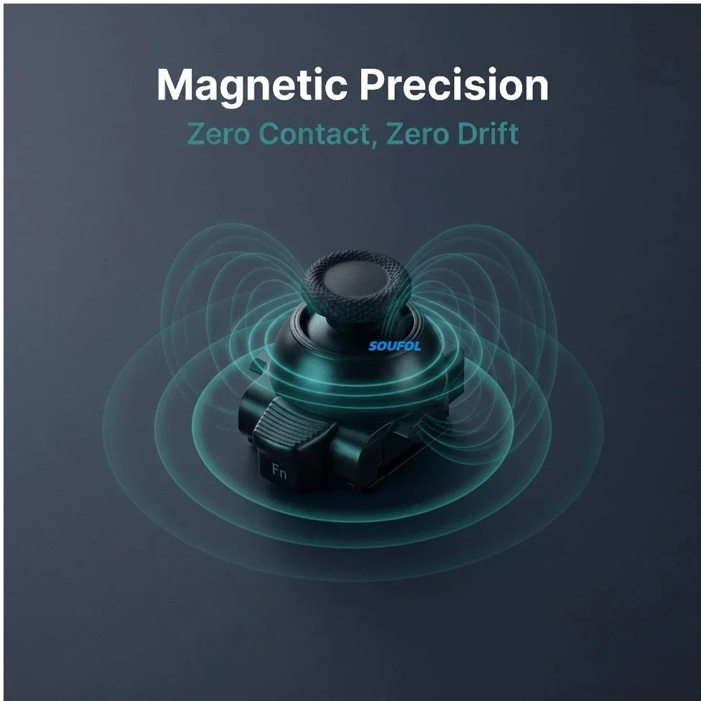 K-Silver JS13PRO+ TMR Sensor Joystick for PS5 Edge, Anti-Drift Analog Rocker Replacement High Precision Gaming Thumbstick Module