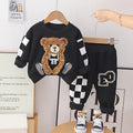 New Spring Autumn Baby Boys Clothes Suit Children Girls Cartoon T-Shirt Pants 2Pcs/Sets Toddler Casual Costume Kids Tracksuits