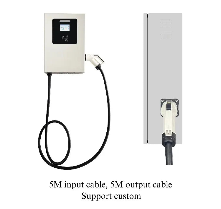 Fast Ev Charging Station CCS1 CCS2 CHAdeMO GBT 20KW 30KW 40KW Level 3 DC Electric Car Charger for Home Garage Use