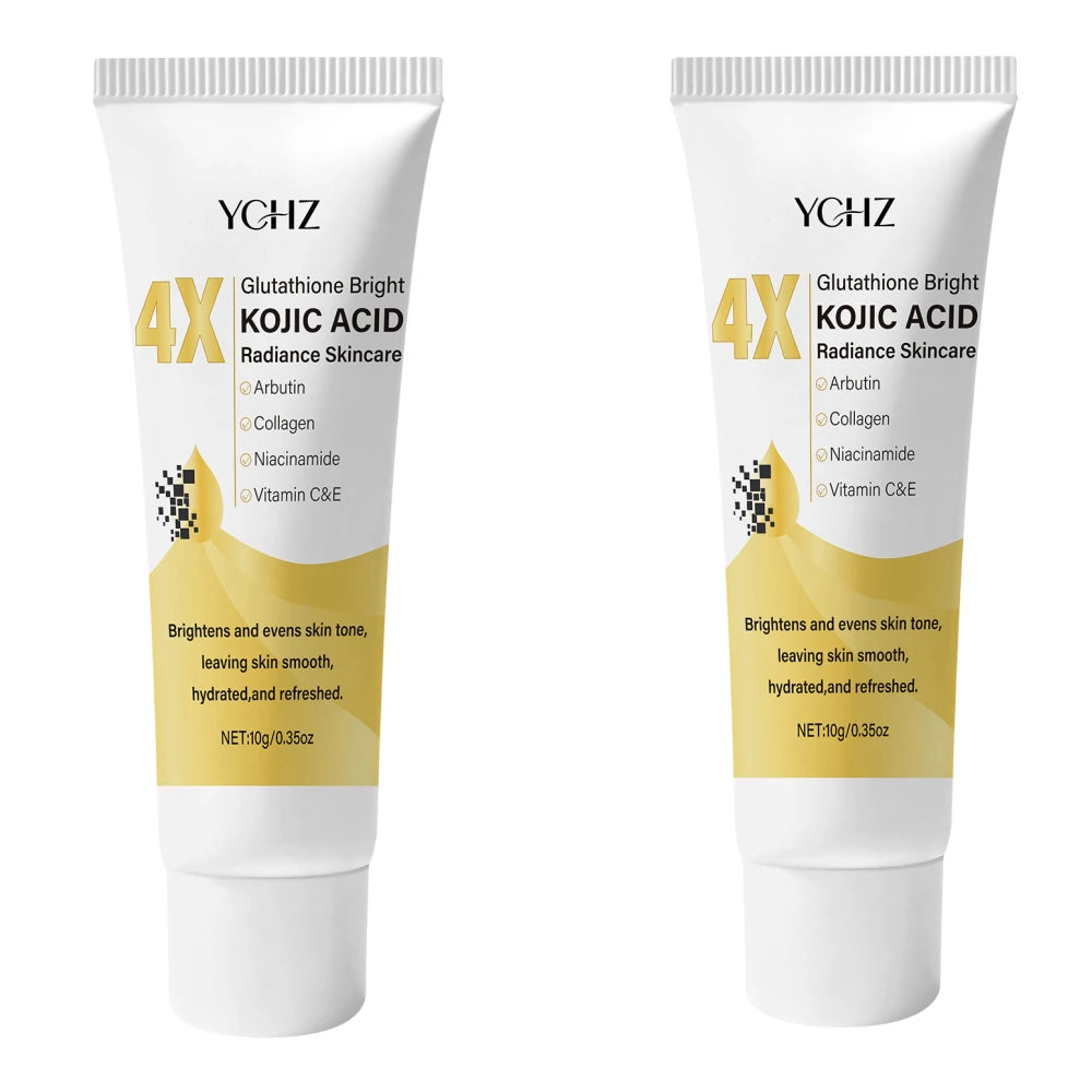 Kojic Acid Face Cream, Evens Out Skin Tone, Eliminates Dark Spots and Dullness - Non-Greasy, Suitable for Both Men and Women - Whitening and Moisturizing Cream, for Day and Night Use, Ideal Holiday Gift
