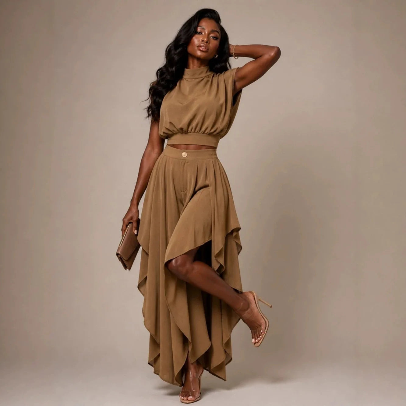 2 Piece Women Sets 2026 New Summer Autumn Matching Sets Two Pieces Sets Short Sleeve Tops And Pants Suits Outfits Clothing