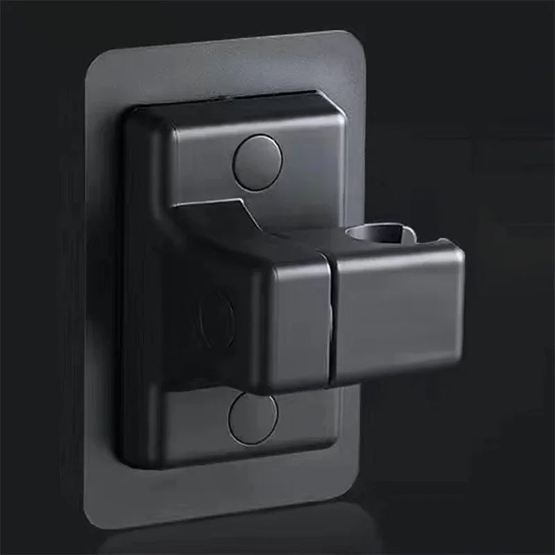 Adjustable Shower Head Holder Wall Mounted Bath Bracket Self-Adhesive Showerhead Handheld Trestle Bathroom Accessories