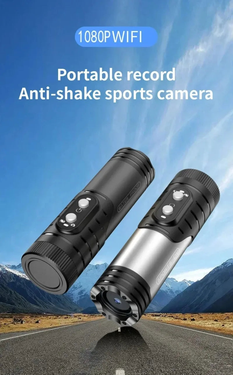 4K Ultra HD Camera Outdoor Hunting Camera Anti Shake Sport DV WiFi Motorcycle Bike Helmet Camera Action Cam Waterproof Bodycam