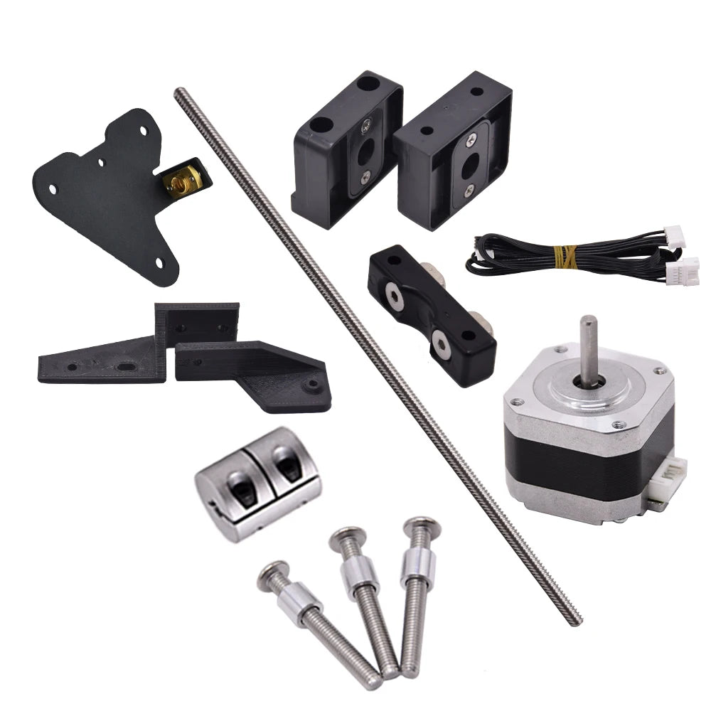 Creativity Dual Z Axis Upgrade Kit with Lead Screw 42-34 Stepper Motor for Ender3 CR10 3d Printer Parts for Ender 3 Pro/V2 CR10S