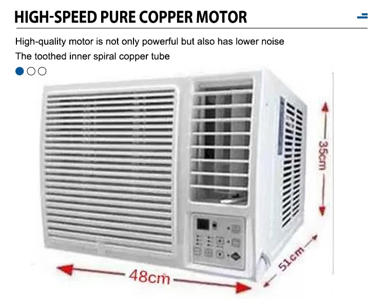 Wholesale Electric 5000-12000 BTU Mini Inverter Window Mounted Portable Air Conditioner Remote Controlled Energy Saving
