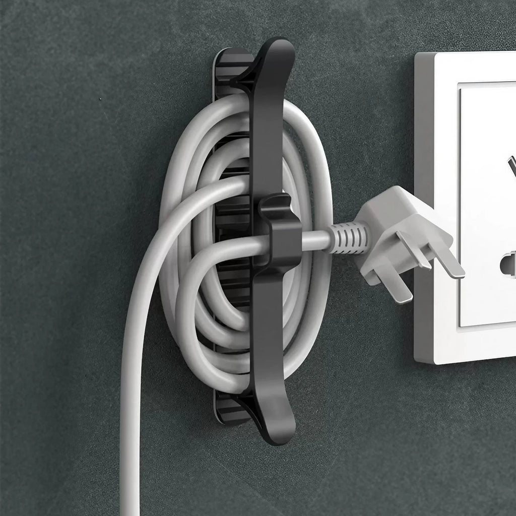 Kitchen Cable Organizer - Plug & Wire Storage Solution - Neat Cable Management for Countertops