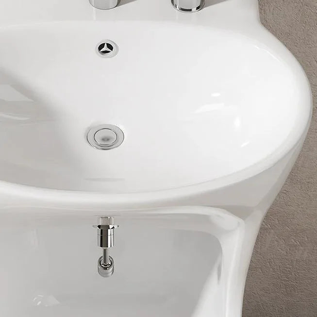 Ceramic floor-to-ceiling sink wash basin Ceramic independent base sink