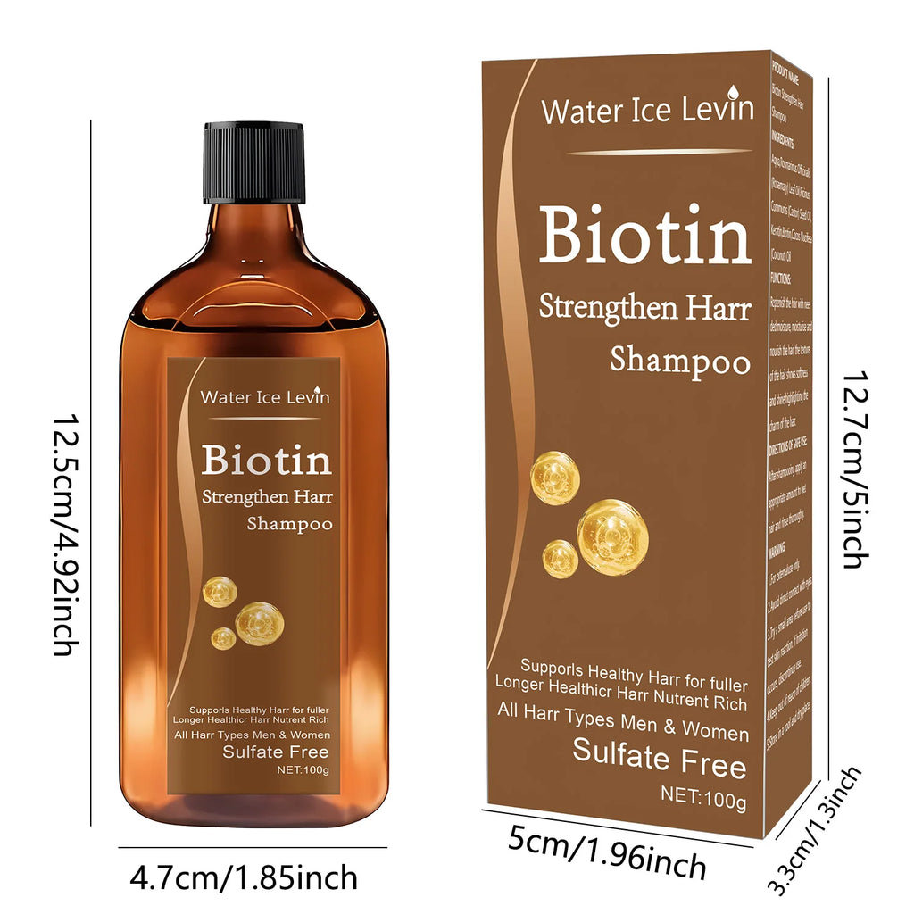 Anti-Hair Loss Treatment for Men and Women Rapid Thickening and Re-Oil Beauty HealthBiotin Hair Growth Shampoo