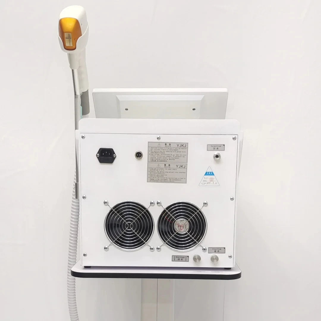 Soprano 2025 Best Hair Removal Laser Brand New Black Ice Platinum Cooling System 808nm Diode Laser Hair Removal Machine 4 Wavele