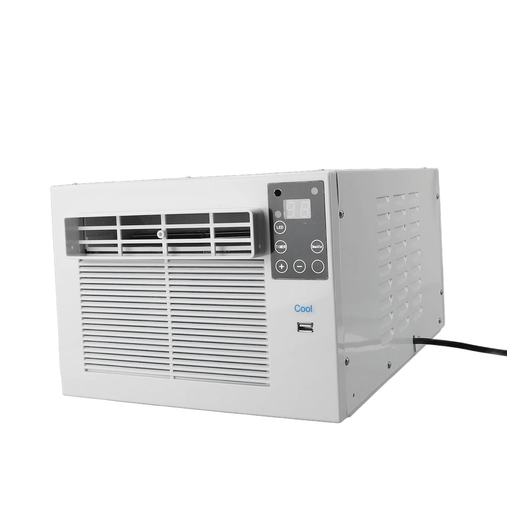 Portable Air Conditioner Energy Saving 1900BTU 280W Mini Mobile AC with Remote Control for Home Dorm Office Camping Pet Space