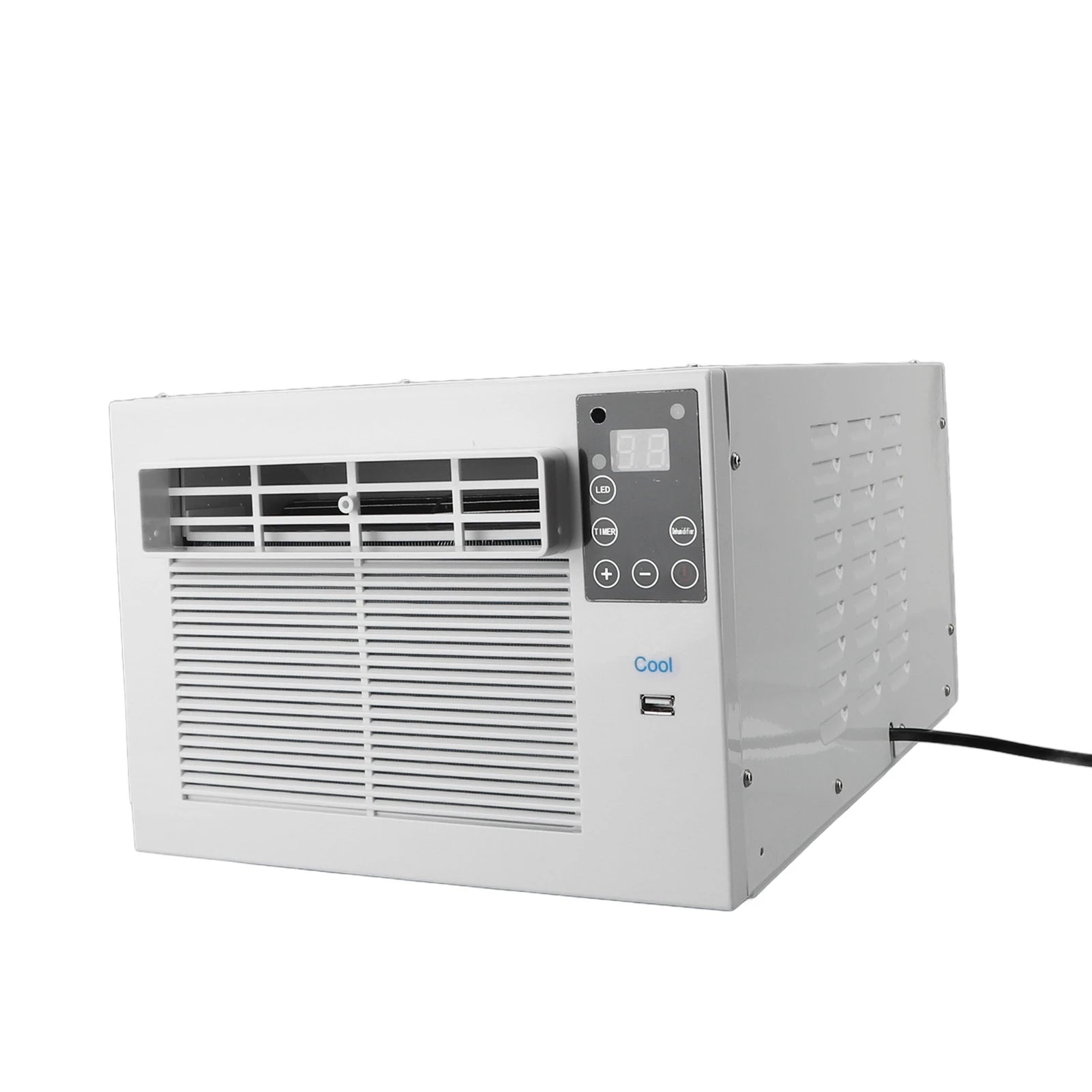 Portable Air Conditioner Energy Saving 1900BTU 280W Mini Mobile AC with Remote Control for Home Dorm Office Camping Pet Space