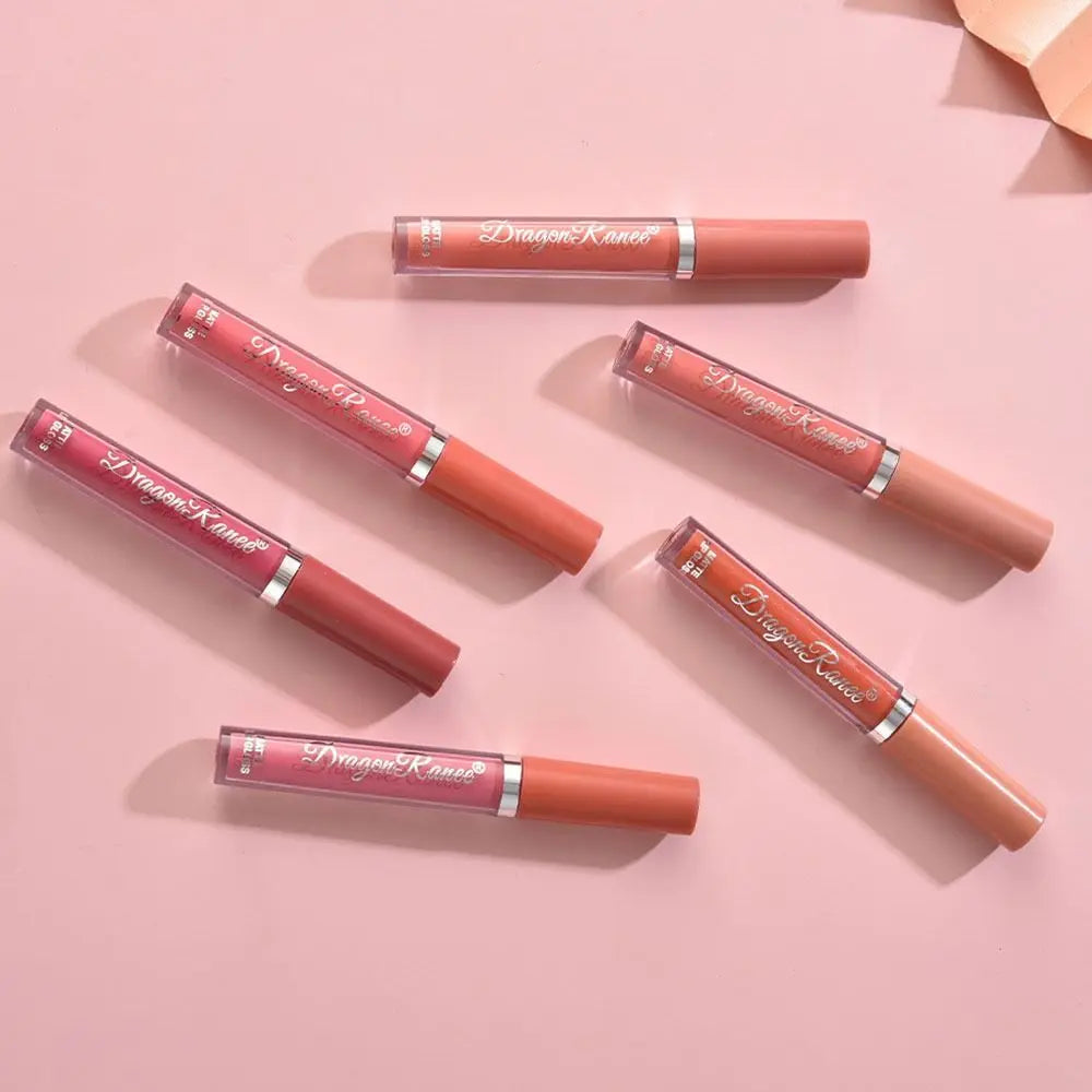 3pcs High Quality Waterproof Daily Style Lip Gloss Velvet Lip Glaze Matte Gloss Lipsticks Womens Lipstick